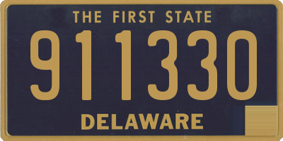 DE license plate 911330
