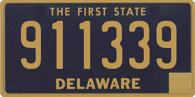 DE license plate 911339