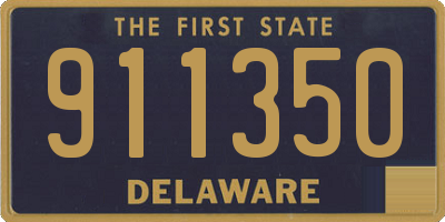 DE license plate 911350