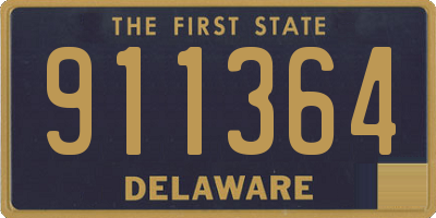 DE license plate 911364