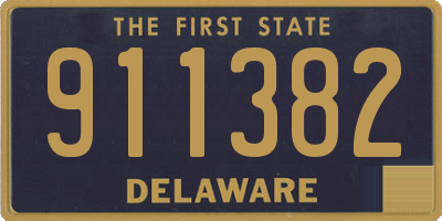 DE license plate 911382