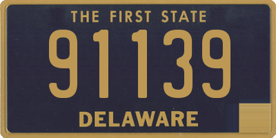 DE license plate 91139