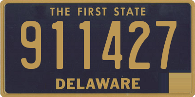 DE license plate 911427