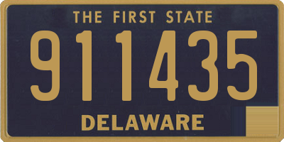 DE license plate 911435
