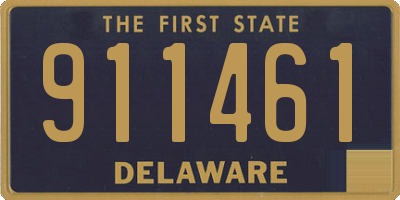 DE license plate 911461