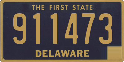 DE license plate 911473