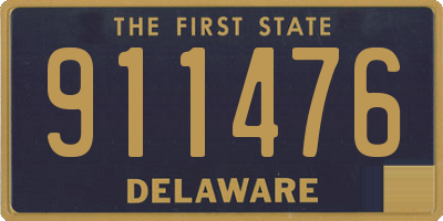 DE license plate 911476