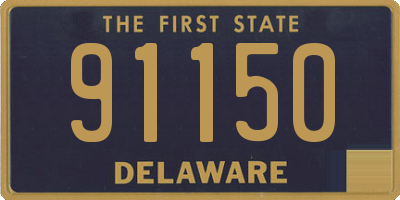 DE license plate 91150