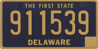 DE license plate 911539