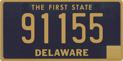 DE license plate 91155