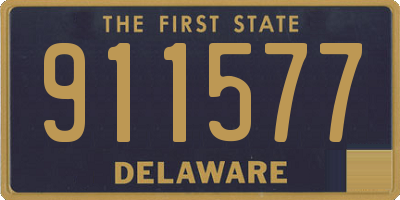 DE license plate 911577