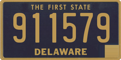 DE license plate 911579