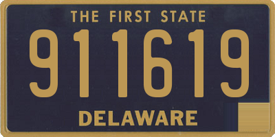 DE license plate 911619