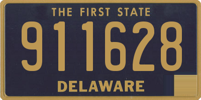 DE license plate 911628