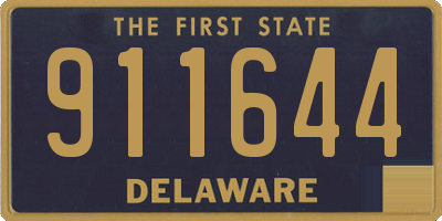 DE license plate 911644