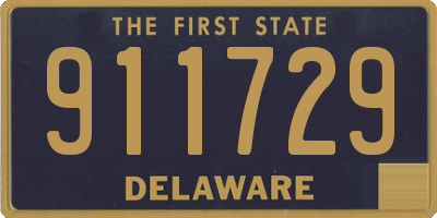 DE license plate 911729