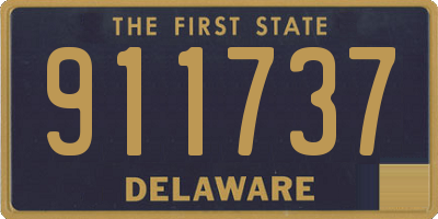 DE license plate 911737