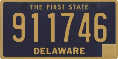 DE license plate 911746