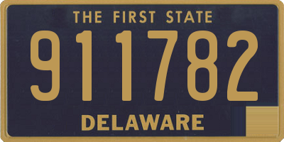 DE license plate 911782