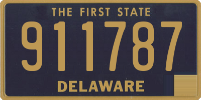 DE license plate 911787