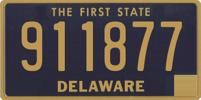 DE license plate 911877