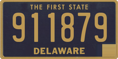 DE license plate 911879