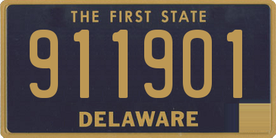 DE license plate 911901