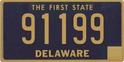 DE license plate 91199