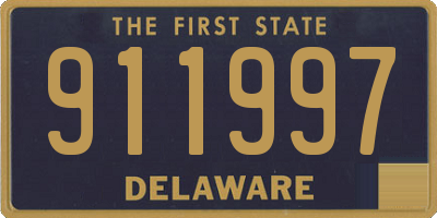 DE license plate 911997