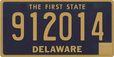 DE license plate 912014