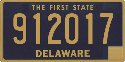 DE license plate 912017