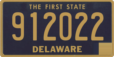 DE license plate 912022