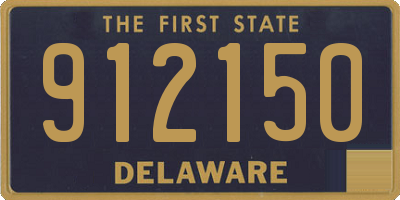 DE license plate 912150