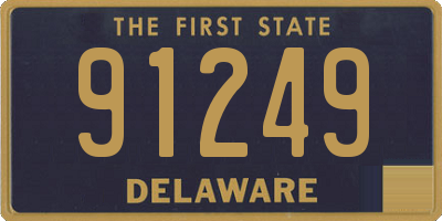 DE license plate 91249