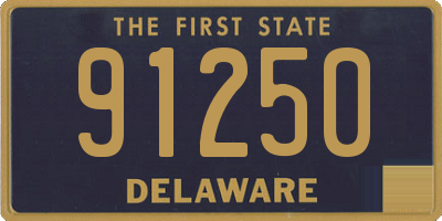 DE license plate 91250