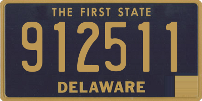 DE license plate 912511