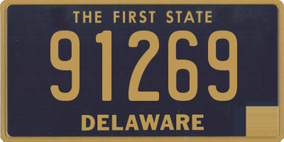 DE license plate 91269
