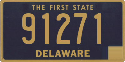 DE license plate 91271