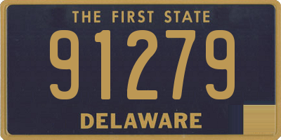 DE license plate 91279