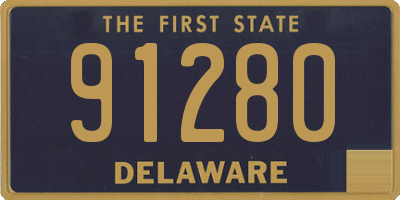 DE license plate 91280