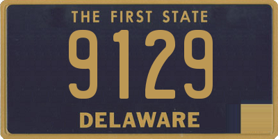 DE license plate 9129