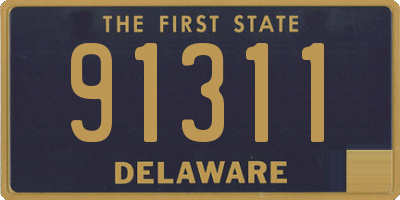 DE license plate 91311