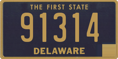 DE license plate 91314