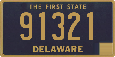 DE license plate 91321