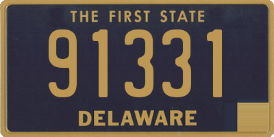 DE license plate 91331