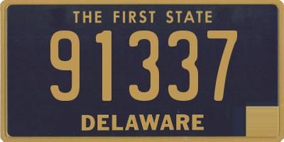 DE license plate 91337