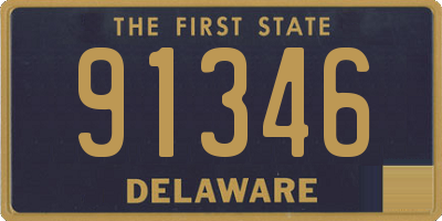 DE license plate 91346