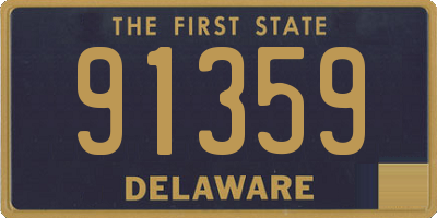 DE license plate 91359