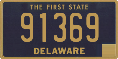 DE license plate 91369