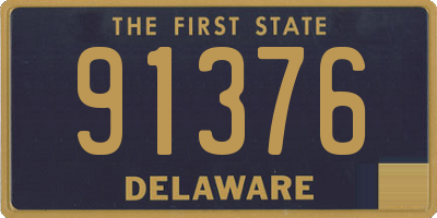 DE license plate 91376